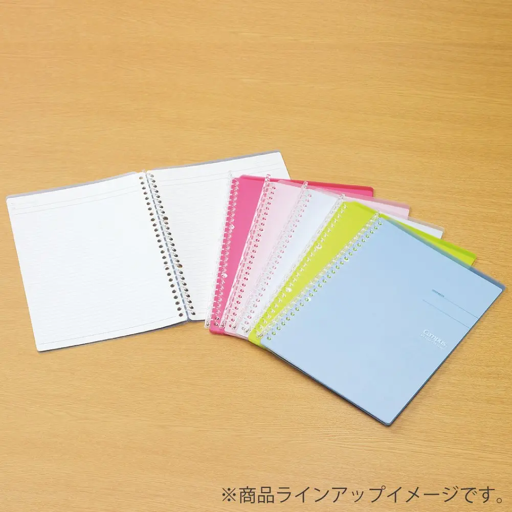 Kokuyo Smart Ring Binder, B5 Light Blue Binder Notebook, 25 Sheets Capacity | Japanese Stationery Imported for India - view 7