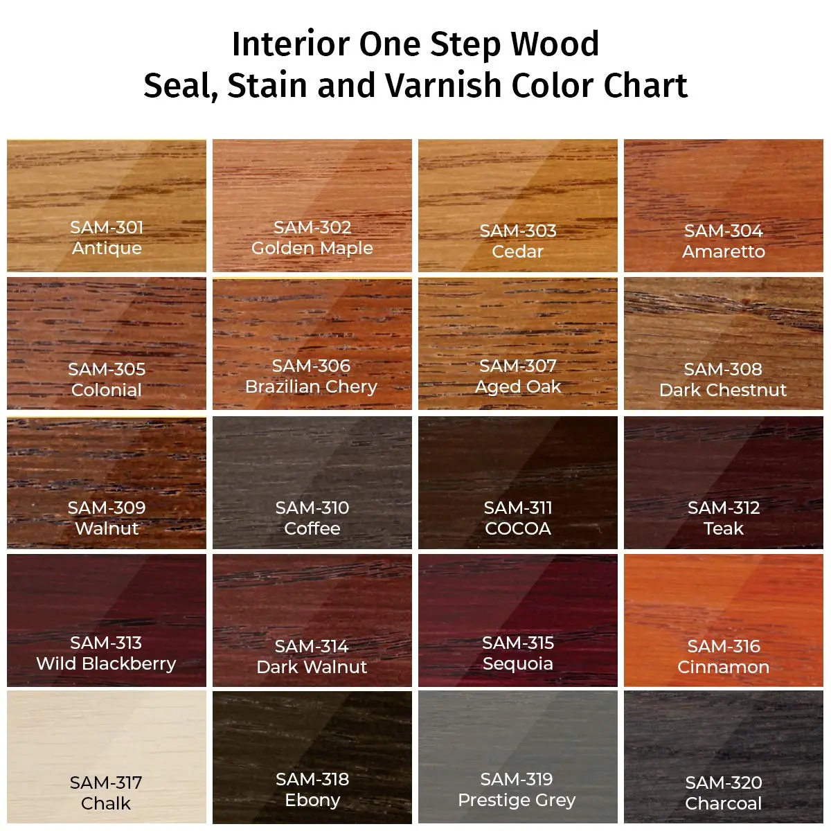 SamaN Interior One Step Wood Seal, Stain & Varnish 8 oz | Odorless Oil-Based Protection for Furniture & Wood - view 8