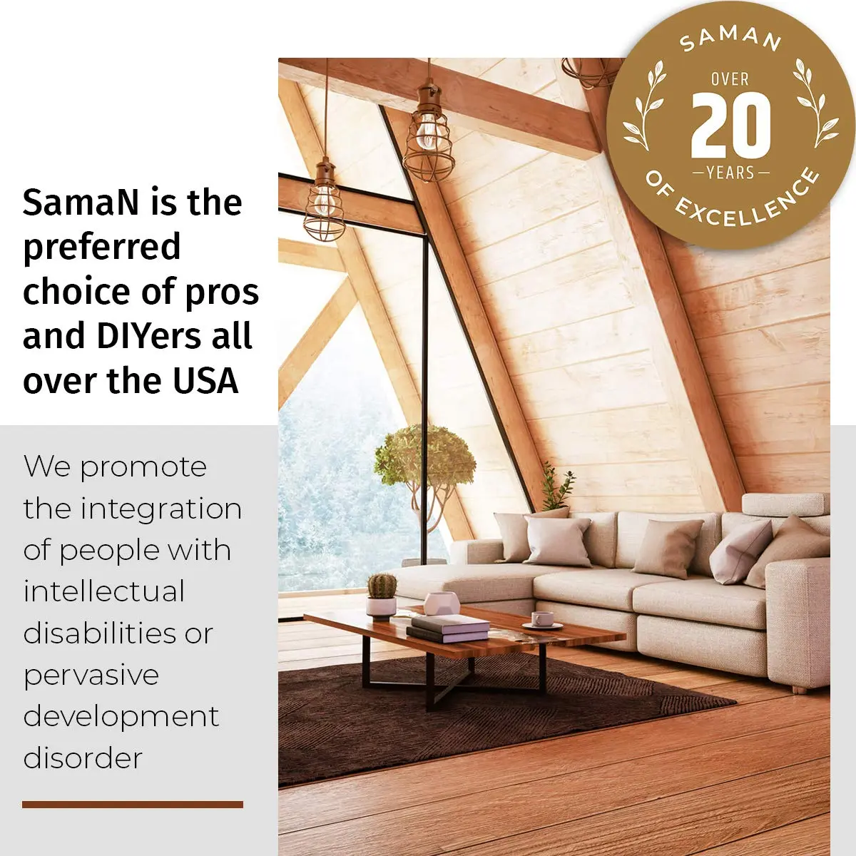 SamaN Interior One Step Wood Seal, Stain & Varnish 8 oz | Odorless Oil-Based Protection for Furniture & Wood - view 4