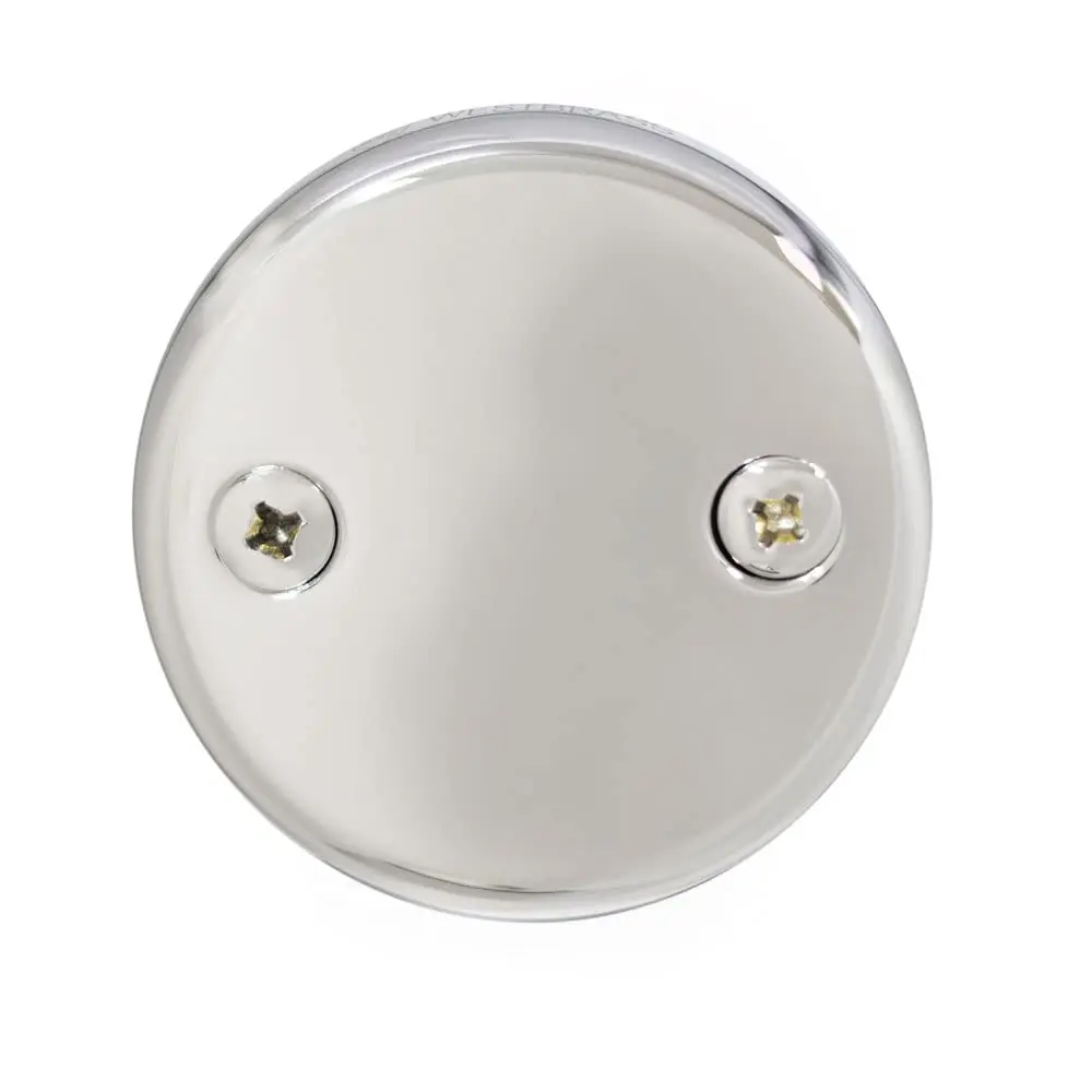 Westbrass 593144-26 Black 1-1/2" Tubular Tip-Toe Bath Waste Drain Kit, Polished Chrome | ADA Approved - view 7
