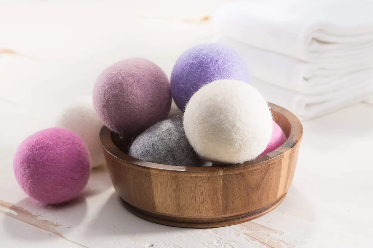 Woolzies Organic Wool Dryer Balls XL | 6-Pack (0.39 kg) | Natural Fabric Softener for Laundry - view 5