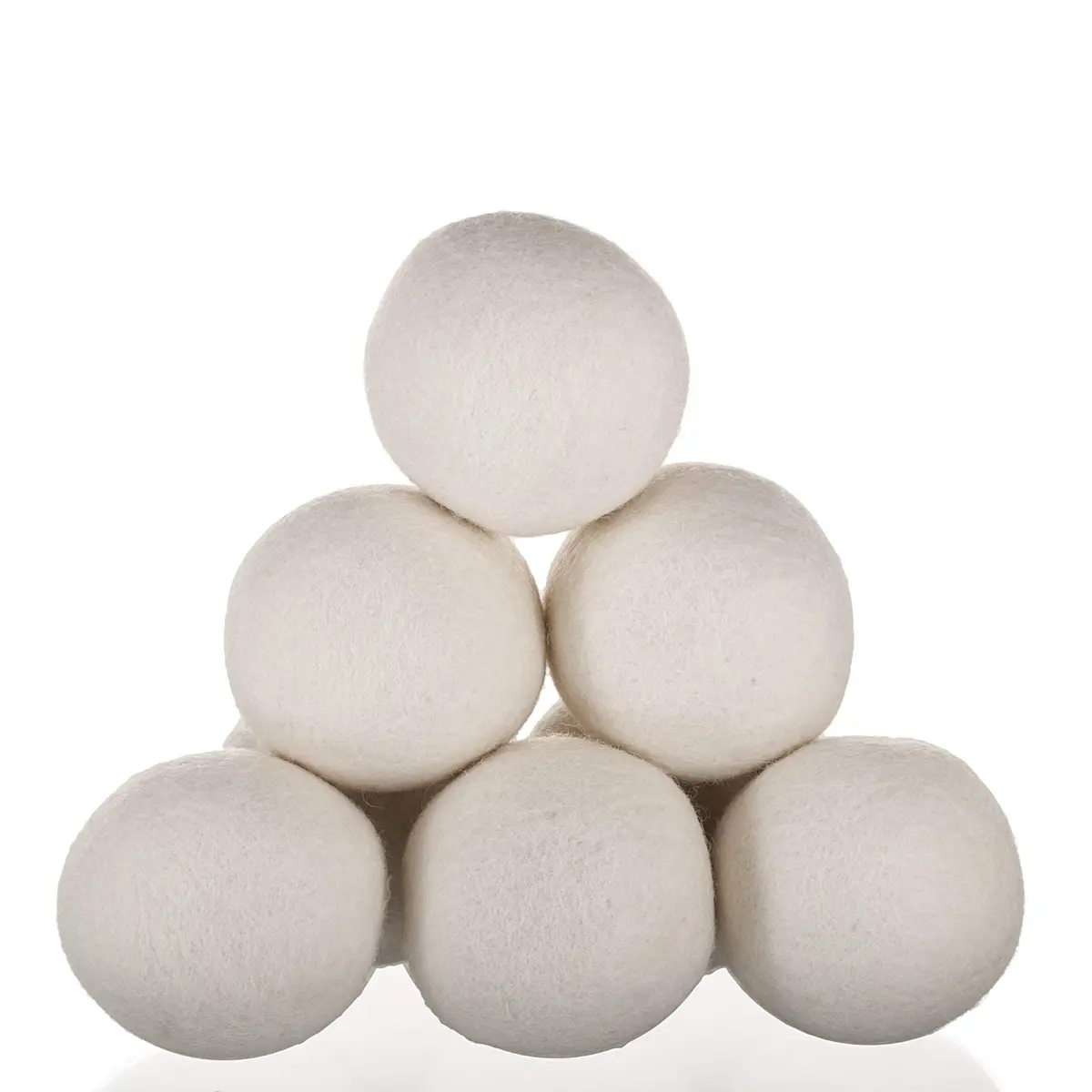 Woolzies Organic Wool Dryer Balls XL | 6-Pack (0.39 kg) | Natural Fabric Softener for Laundry - view 3