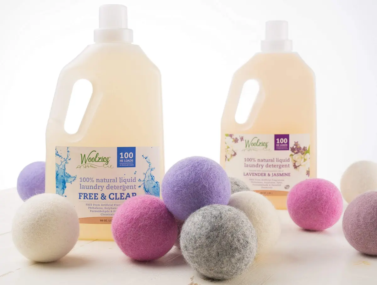Woolzies Organic Wool Dryer Balls XL | 6-Pack (0.39 kg) | Natural Fabric Softener for Laundry - view 4