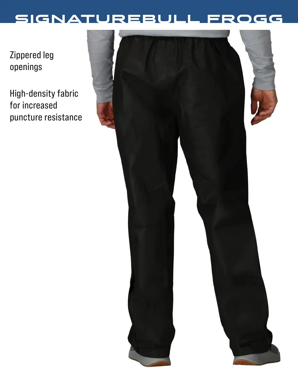 FROGG TOGGS Men's Bull Frogg Waterproof Rain Pant, Medium | Breathable, Wind-Resistant, Fully Taped Seams - view 3