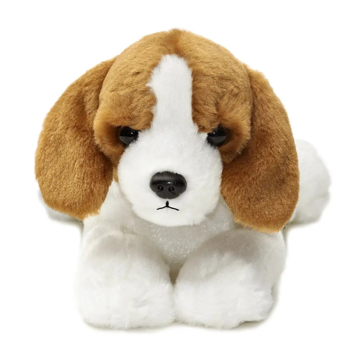 Aurora Adorable Mini Flopsie Homer Stuffed Animal 20 cm (8 Inches) | Soft, Huggable Beagle Plush Toy - view 3