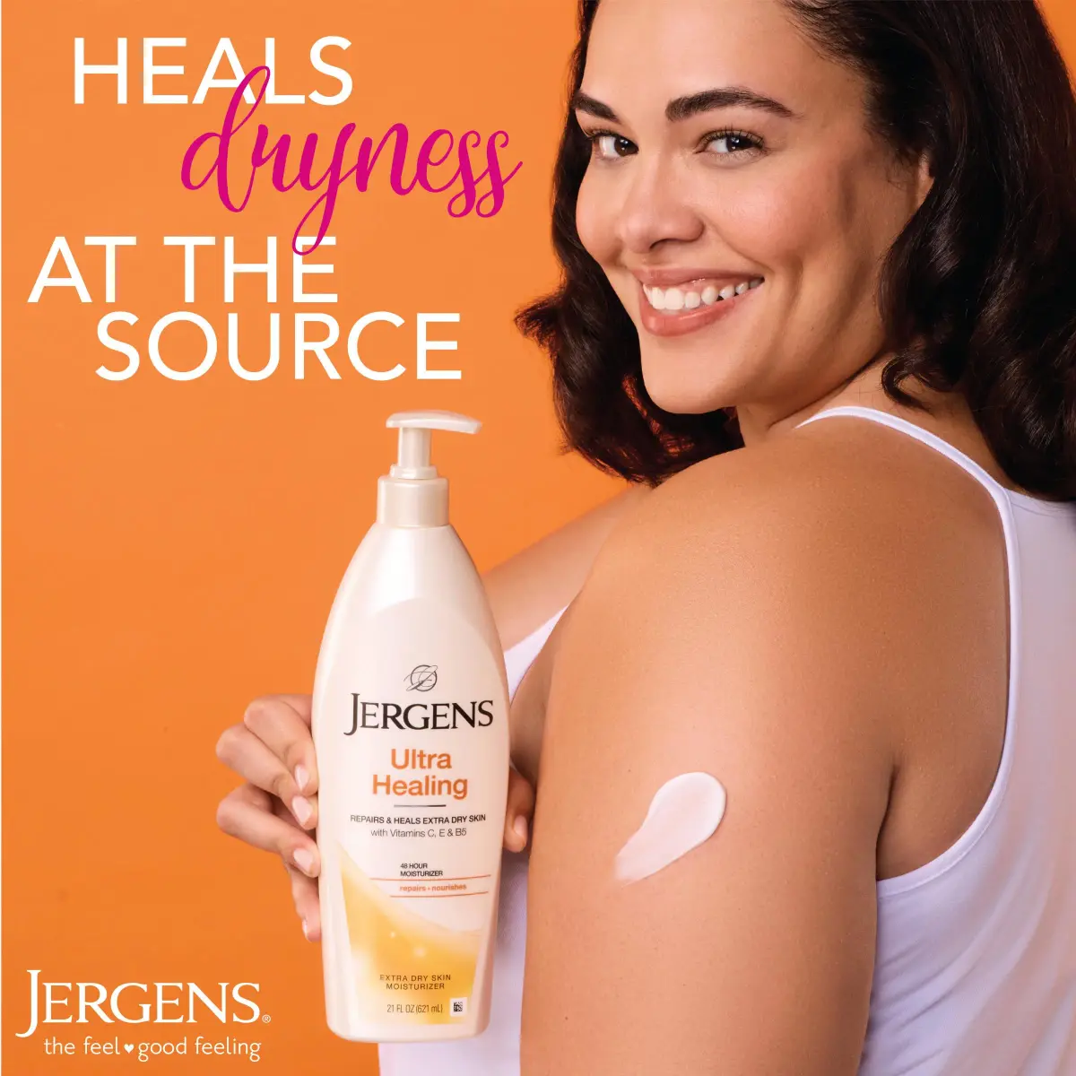 Jergens Ultra Healing Dry Skin Moisturizer 621 ml (21 Fl Oz) | Dermatologist Tested for Extra Dry Skin - view 6