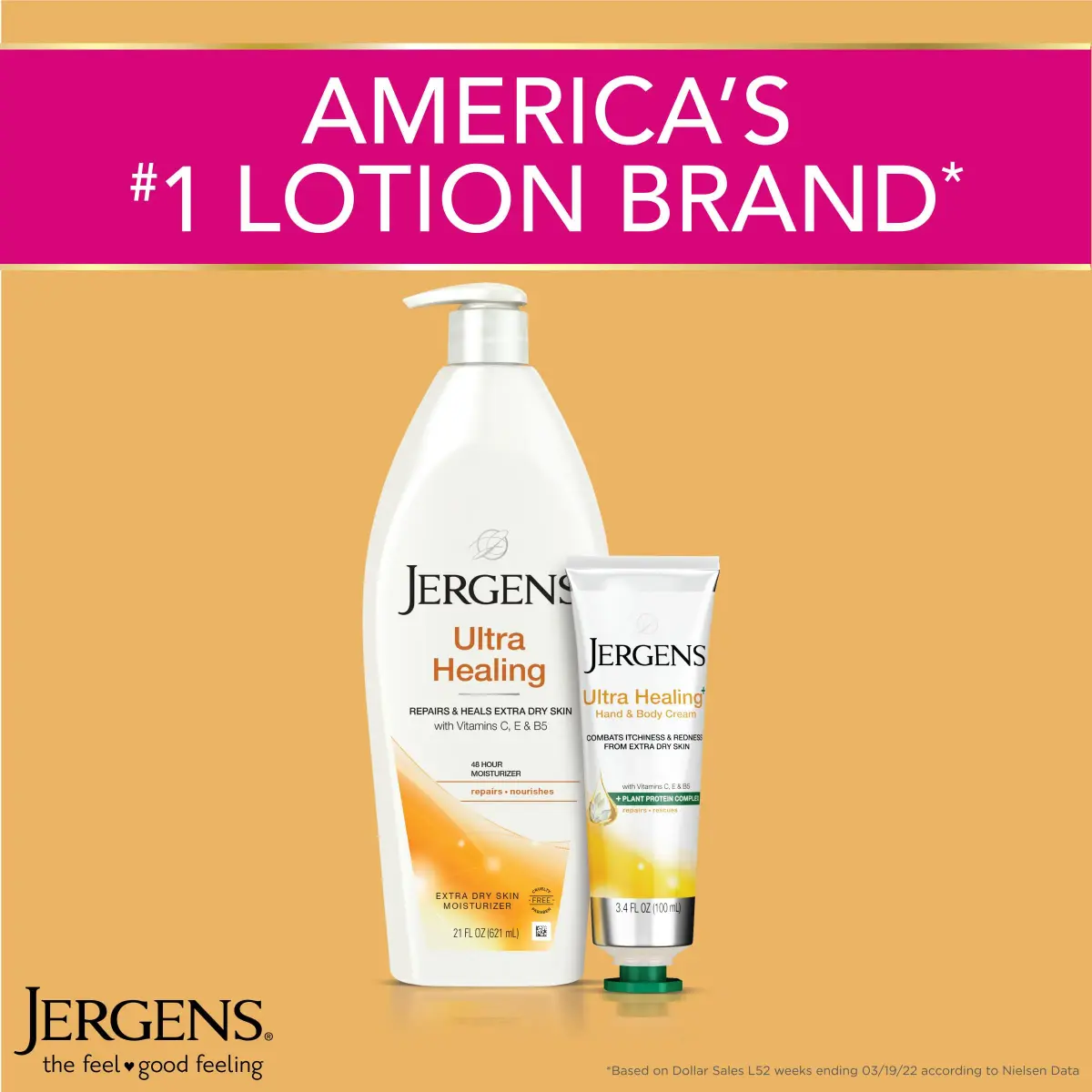 Jergens Ultra Healing Dry Skin Moisturizer 621 ml (21 Fl Oz) | Dermatologist Tested for Extra Dry Skin - view 8