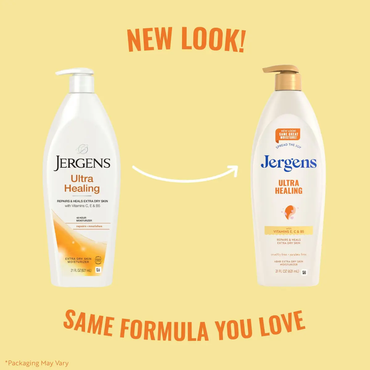 Jergens Ultra Healing Dry Skin Moisturizer 621 ml (21 Fl Oz) | Dermatologist Tested for Extra Dry Skin - view 2