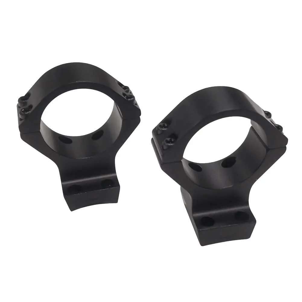 Talley X-Bolt Scope Mounts - 940735 1" Tube Diameter Medium Black Anodized Mounting Rings - F .540", R .615" Height | Precision American Engineering - view 3