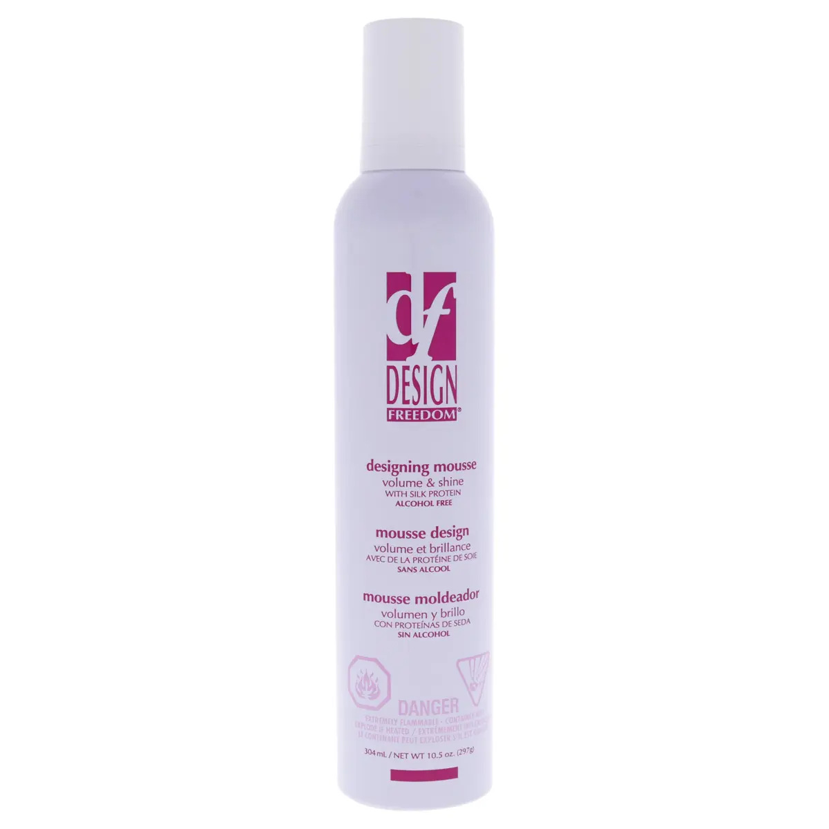 Zotos Design Freedom Designing Mousse, 10.5 oz | Natural hold & volume for all hair types - main product image