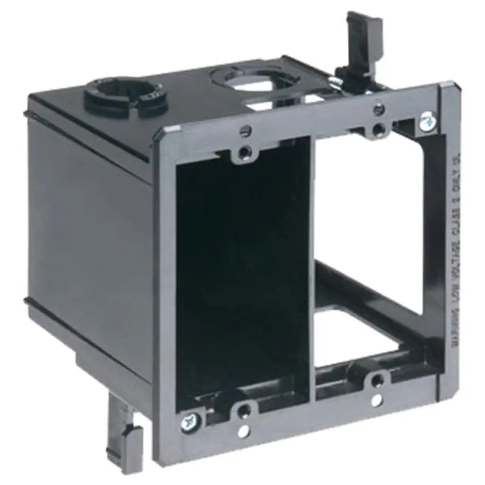 ARLINGTON LVDR2 2-Gang Combo Electrical/Low-Voltage Box | Black, 17 cu in, For Old Work - main product image
