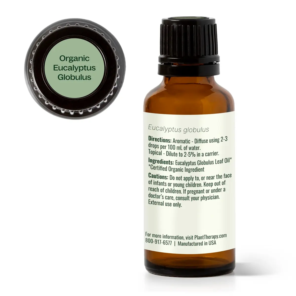 Plant Therapy Organic Eucalyptus Globulus Essential Oil 30 mL | Respiratory & Focus Support - view 8