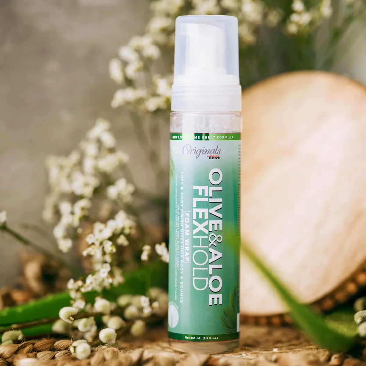 Originals by Africa's Best Olive Oil Foam Wrap Lotion 255ml (8.5oz) | Natural Conditioning Flexible Hold - view 5