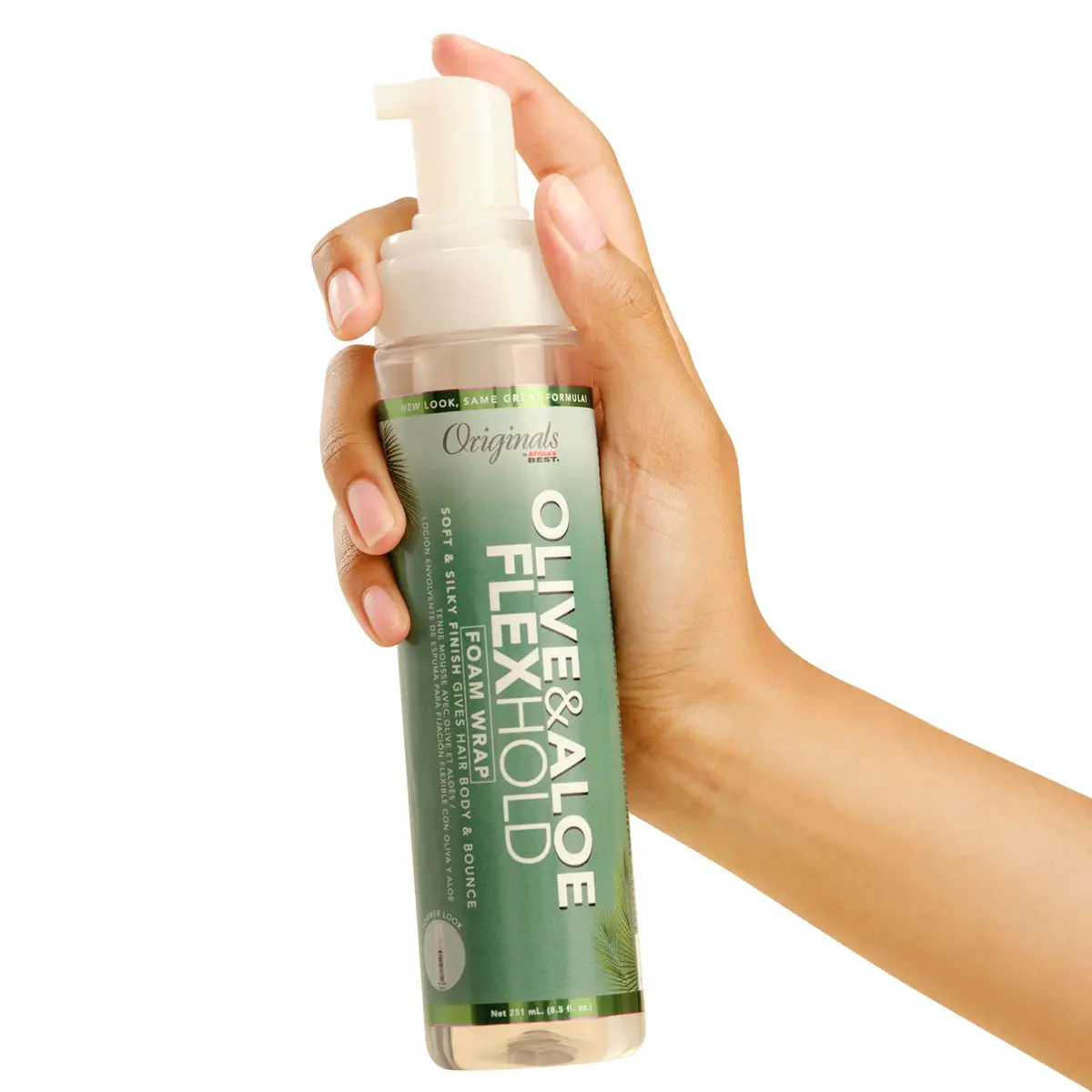 Originals by Africa's Best Olive Oil Foam Wrap Lotion 255ml (8.5oz) | Natural Conditioning Flexible Hold - view 3