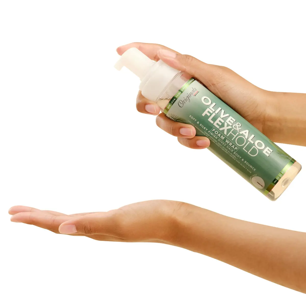 Originals by Africa's Best Olive Oil Foam Wrap Lotion 255ml (8.5oz) | Natural Conditioning Flexible Hold - view 4