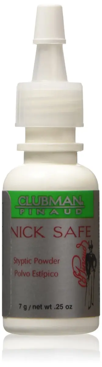 Clubman Nick Safe Styptic Powder 7 ml (0.25 oz) | Stops Bleeding Fast - main product image