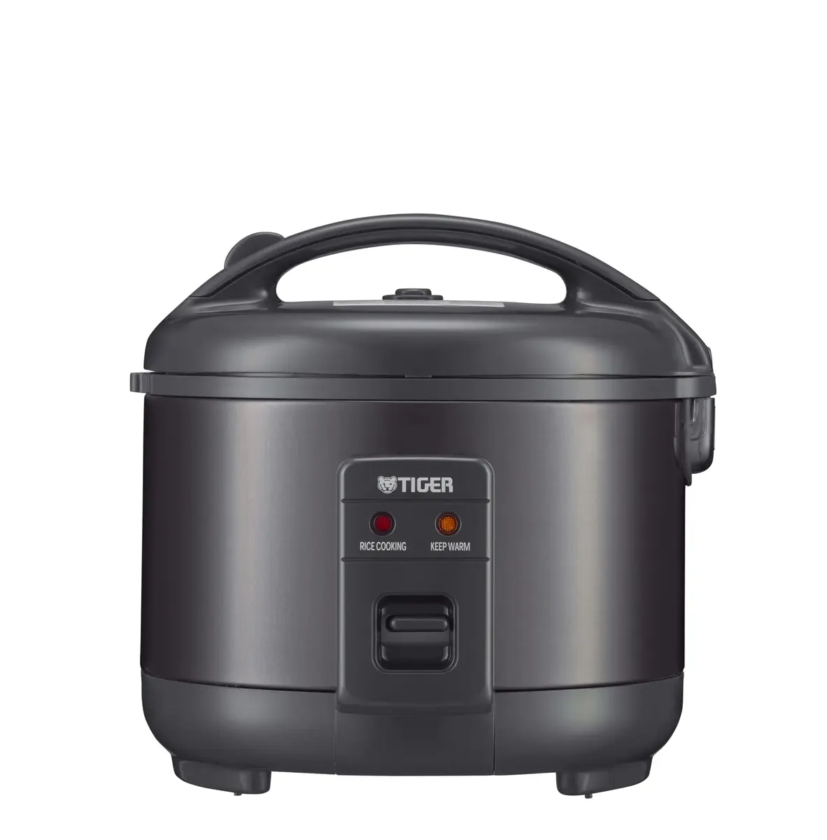 Tiger JNP-S55U-KY 3 Cup Capacity Rice Cooker with Non-Stick Inner Pot, Retractable Power Cord, and Keep Warm up to 12 hours, Black - main product image