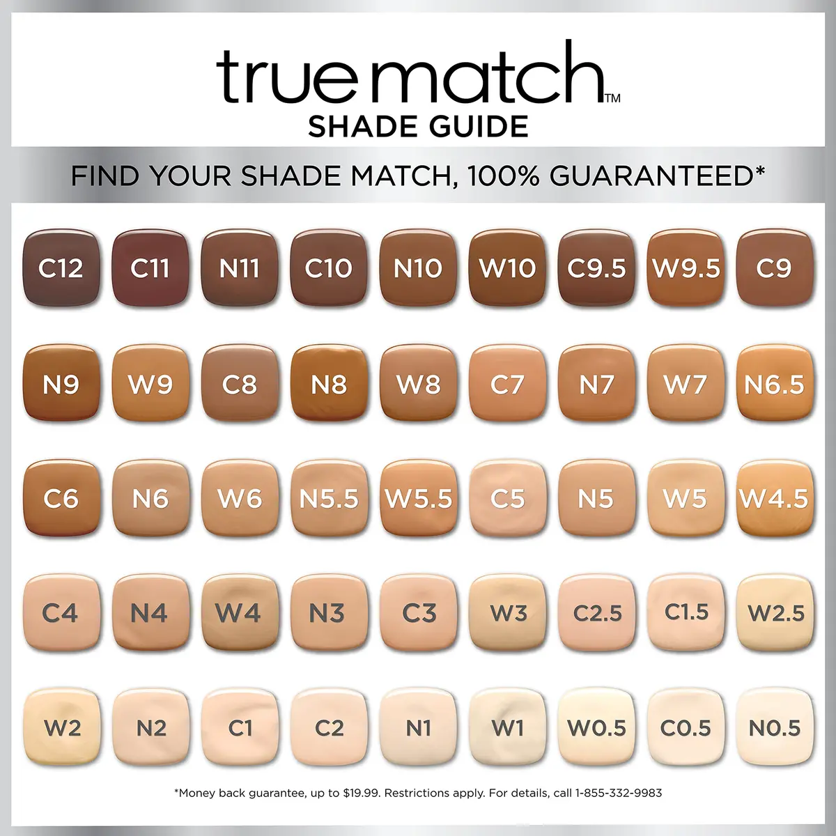L'Oréal Paris True Match Super-Blendable Liquid Foundation Cappuccino N8 30ml (1 Fl Oz) | Natural Finish Foundation - view 6