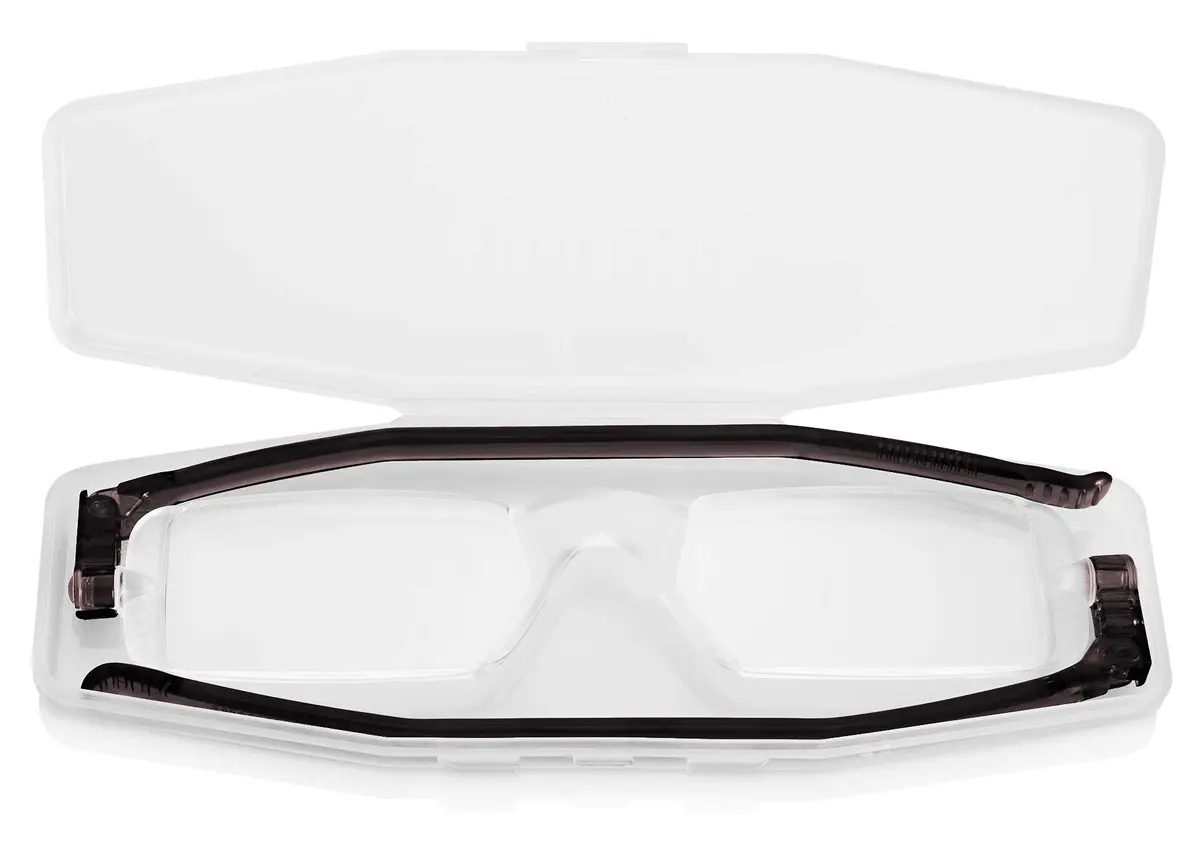 Nannini Compact One Optics 2.5 Temples Reading Glass (Black) | Fashionable, Durable & Compact - view 3