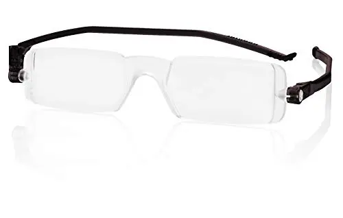 Nannini Compact One Optics 2.5 Temples Reading Glass (Black) | Fashionable, Durable & Compact - view 2