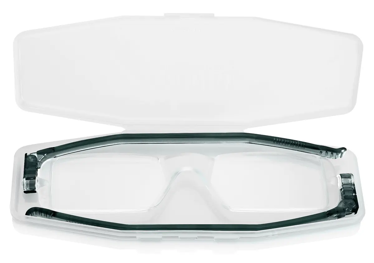 Nannini 7528 Compact One Optics 2.5 Temples Reading Glass (Grey) | Unisex, Ultra-Thin, Durable - view 5