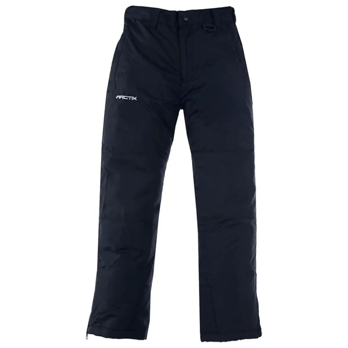 Arctix Kids Snow Pants with Reinforced Knees and Seat, Black, Medium | All-Weather Winter Gear for Boys in India - main product image