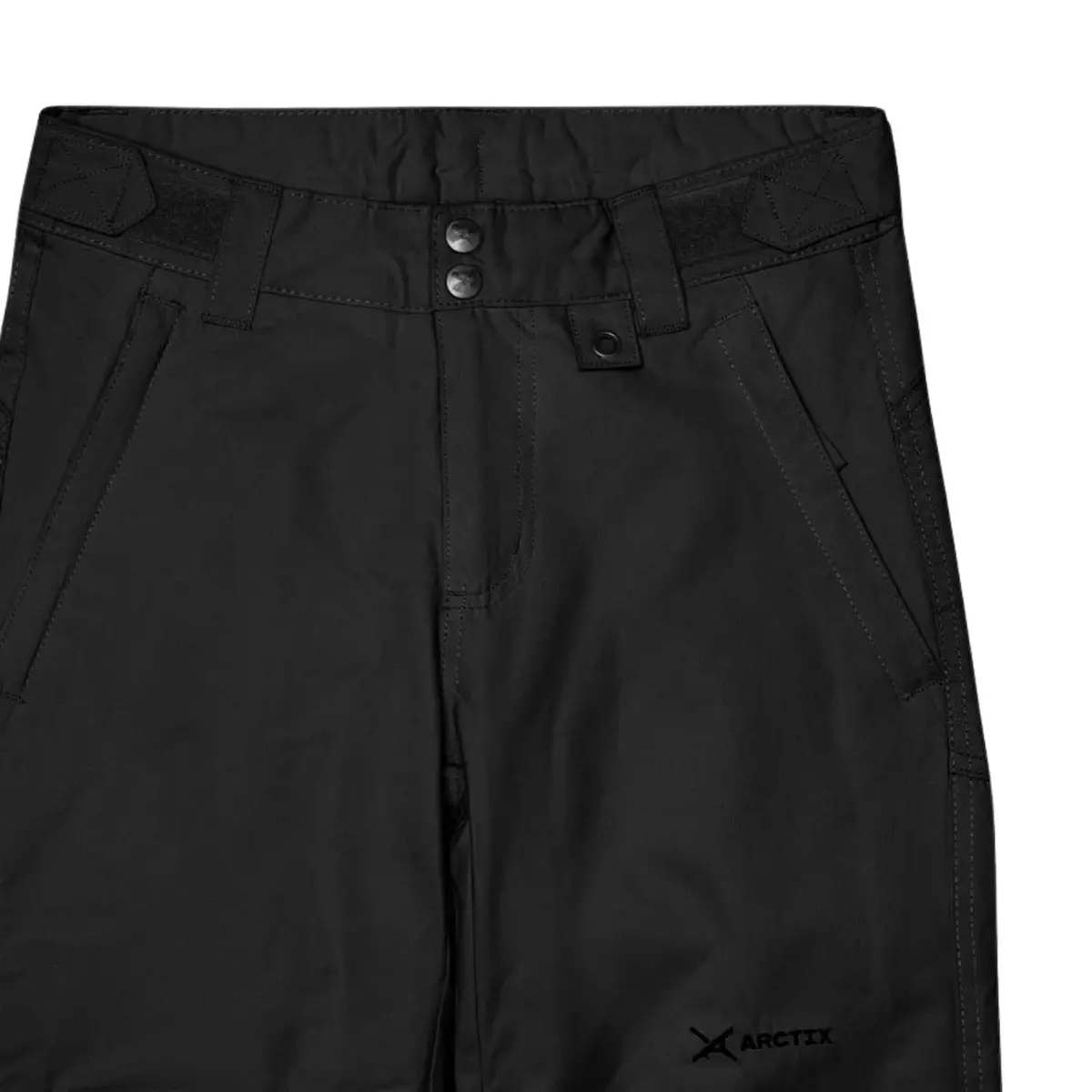 Arctix Kids Snow Pants with Reinforced Knees and Seat, Black, Medium | All-Weather Winter Gear for Boys in India - view 7