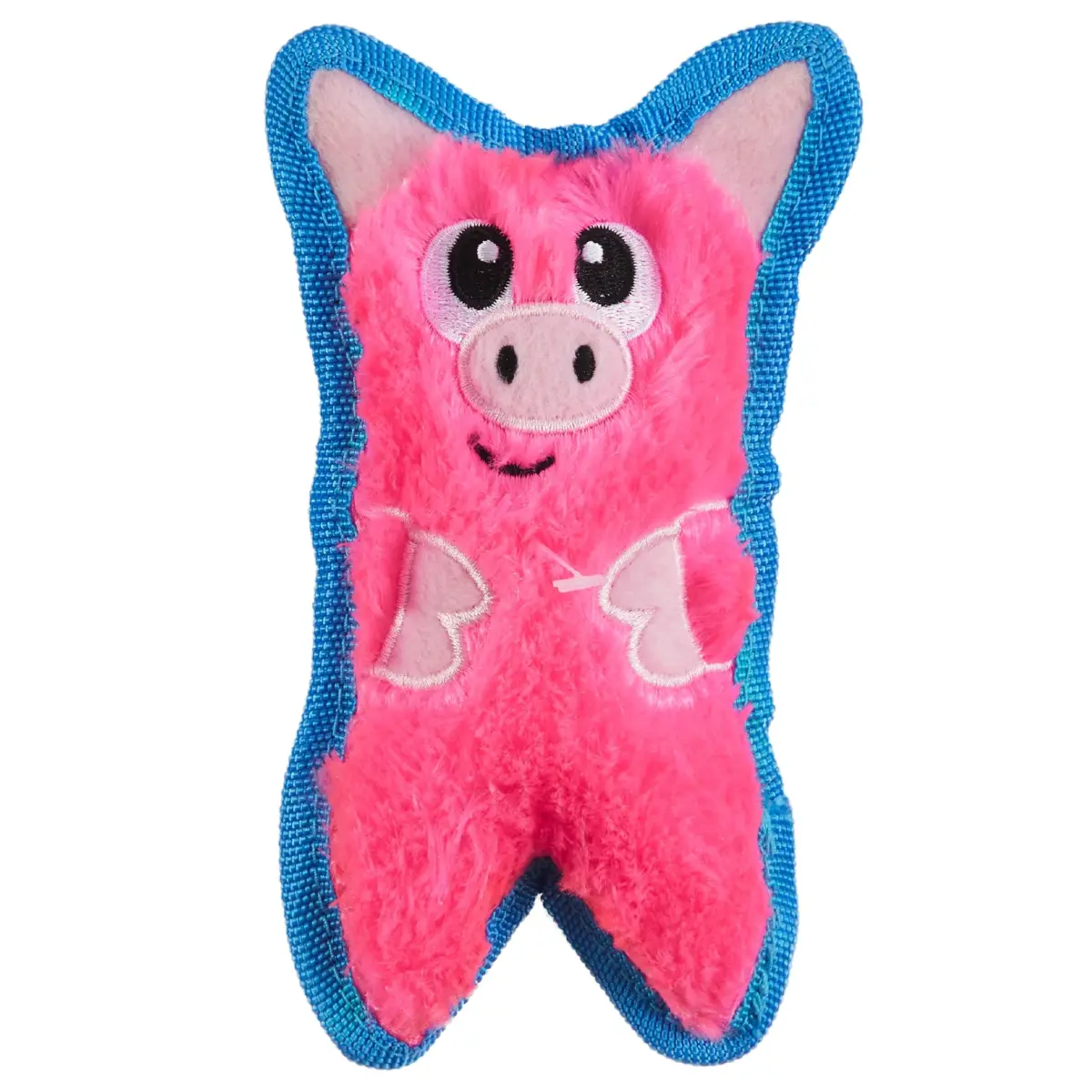 Outward Hound Durablez Minis Tough Chew Plush Squeaky Dog Toy Pig 17.3 cm (6.8") | Stuffing-Free Interactive Play - main product image