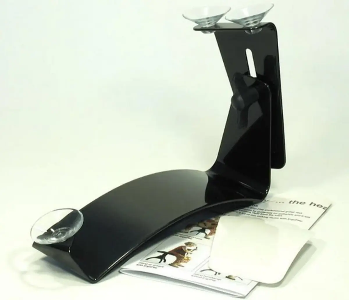 Ergoplay Guitar Rest for Left Hand Players | Adjustable Metal Construction with Suction Cups - view 2