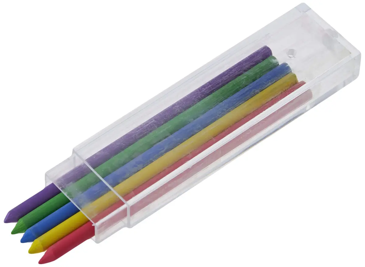 Koh-I-Noor Tailor's Chalks S128 with Holder 6 Assorted Colours | Fabric & Tailoring Tool for Indian Tailors - view 4