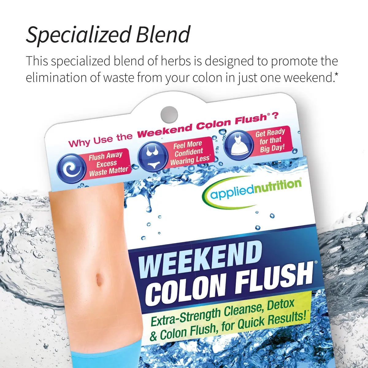 Applied Nutrition Weekend Colon Flush 3-Day Digestive Reset Tablets | Supports Regularity & Detoxification - view 6