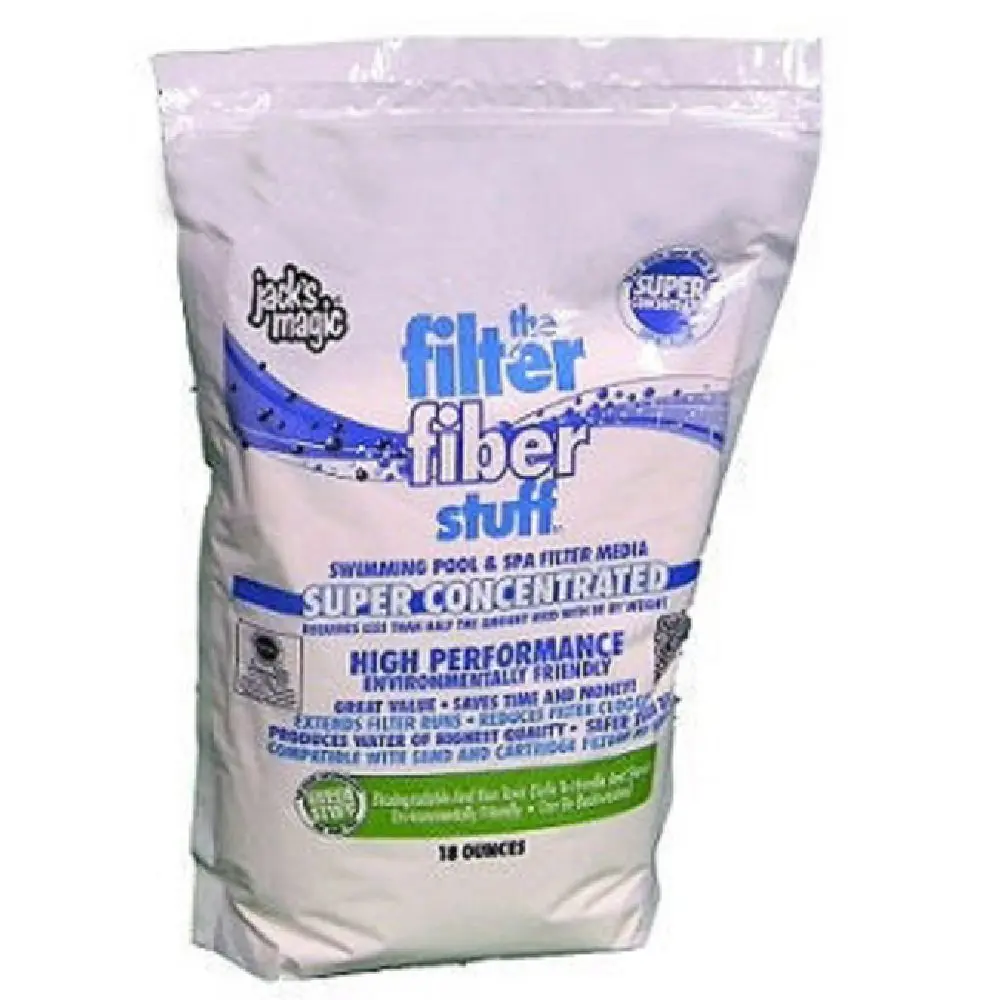 Jack's Magic The Filter Fiber Stuff Pool Filter Media 18 Ounce (532ml) | Enhances Sand & Cartridge Filters - main product image