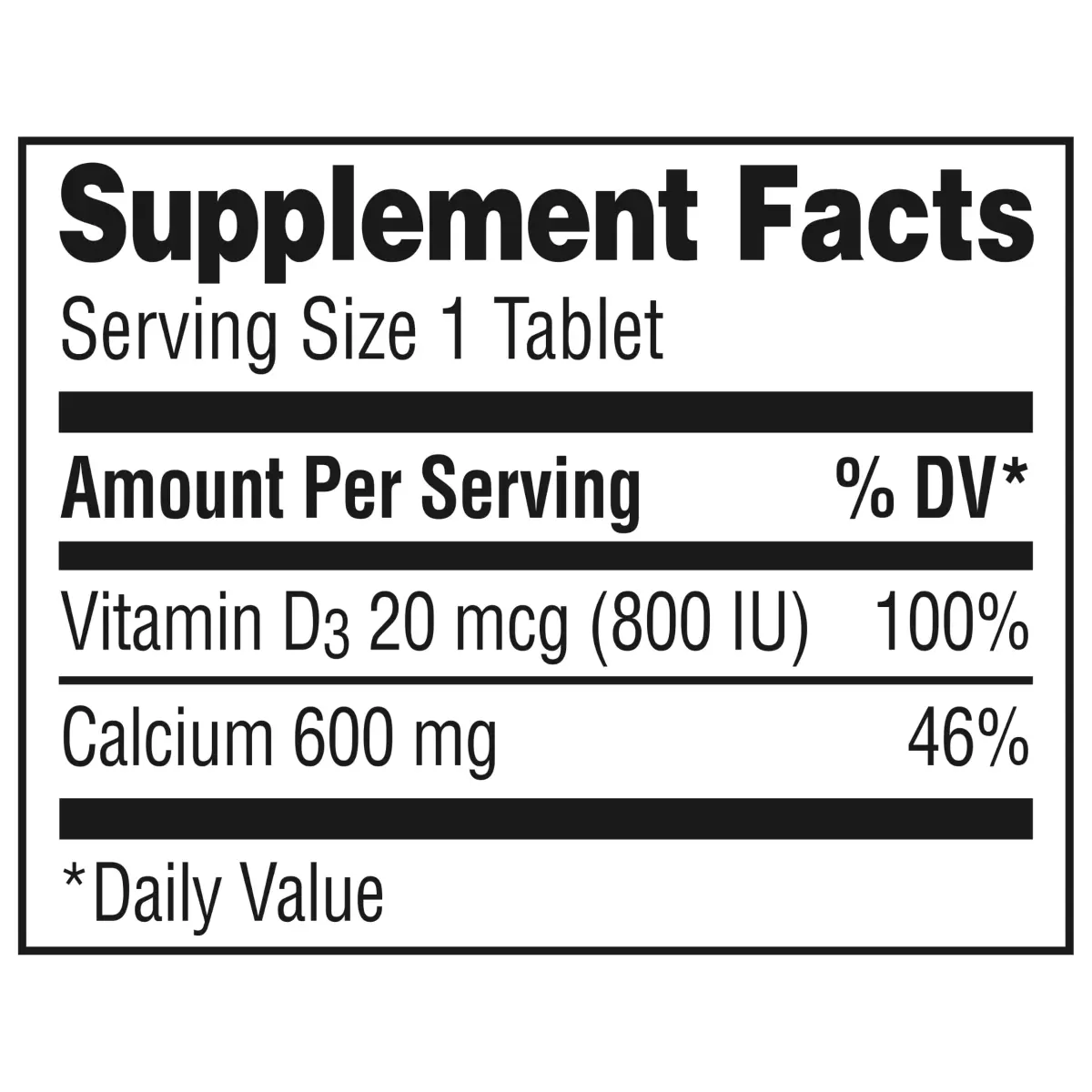 Caltrate 600 Plus D3 Calcium and Vitamin D Supplement Tablets 60 Count | Bone Health Support for Adults - view 10
