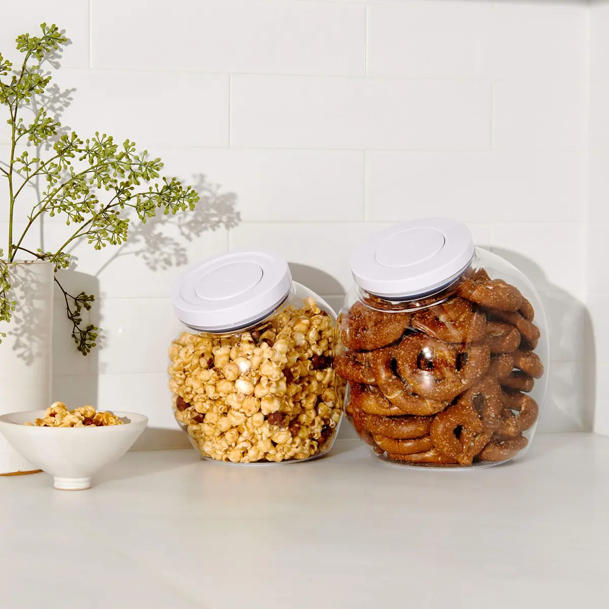 OXO Good Grips POP Medium Cookie Jar 2.8L (3 Qt) | Airtight Food Storage for Snacks and More - view 2