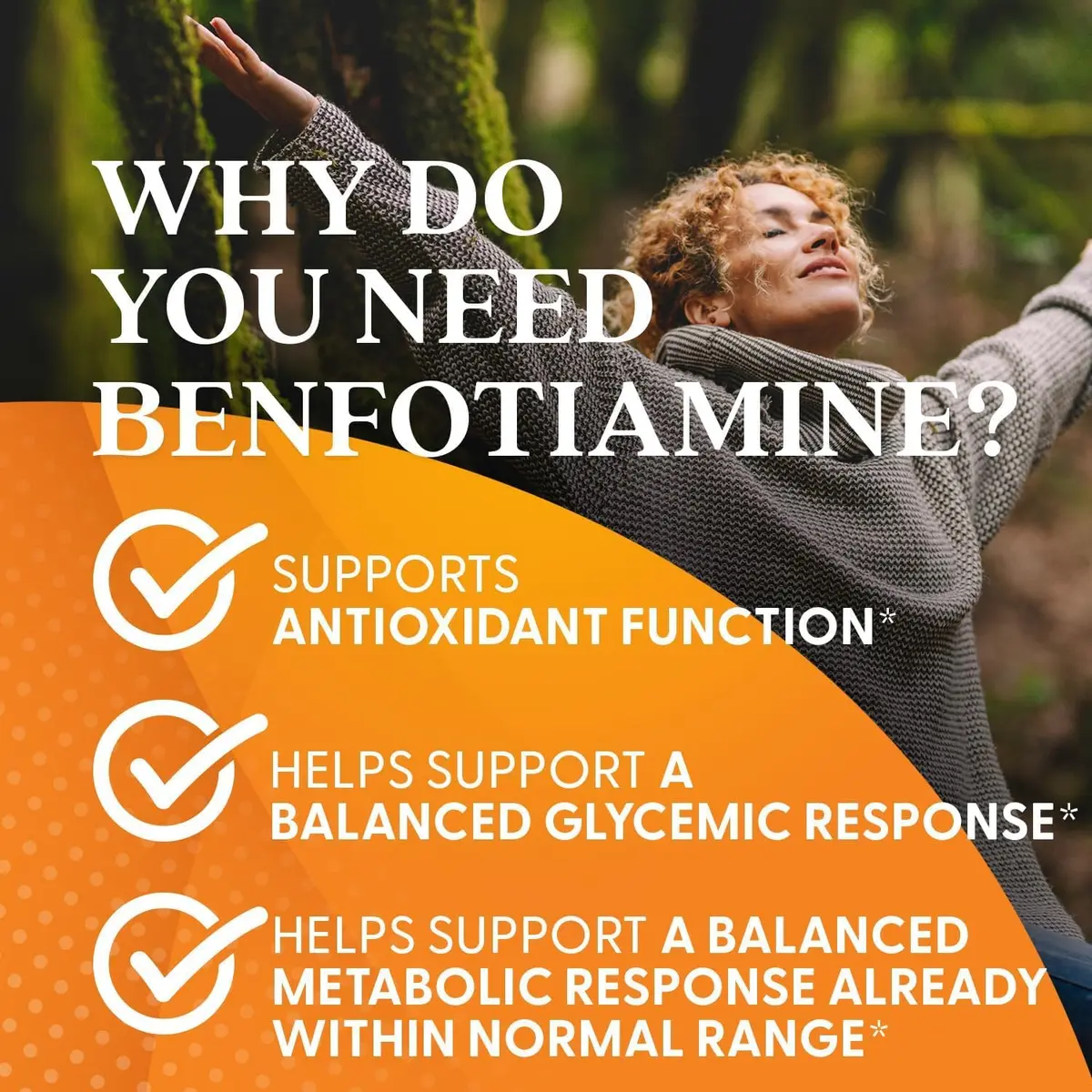 Doctor's Best Benfotiamine 300mg Supplement, 60 Veggie Caps | Supports Nerve & Metabolic Health - view 4