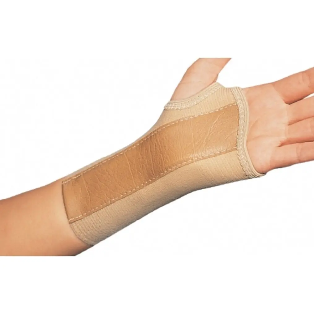 Procare Elastic Wrist Brace Right Medium | Anatomically Correct Support for Mild Sprains - main product image