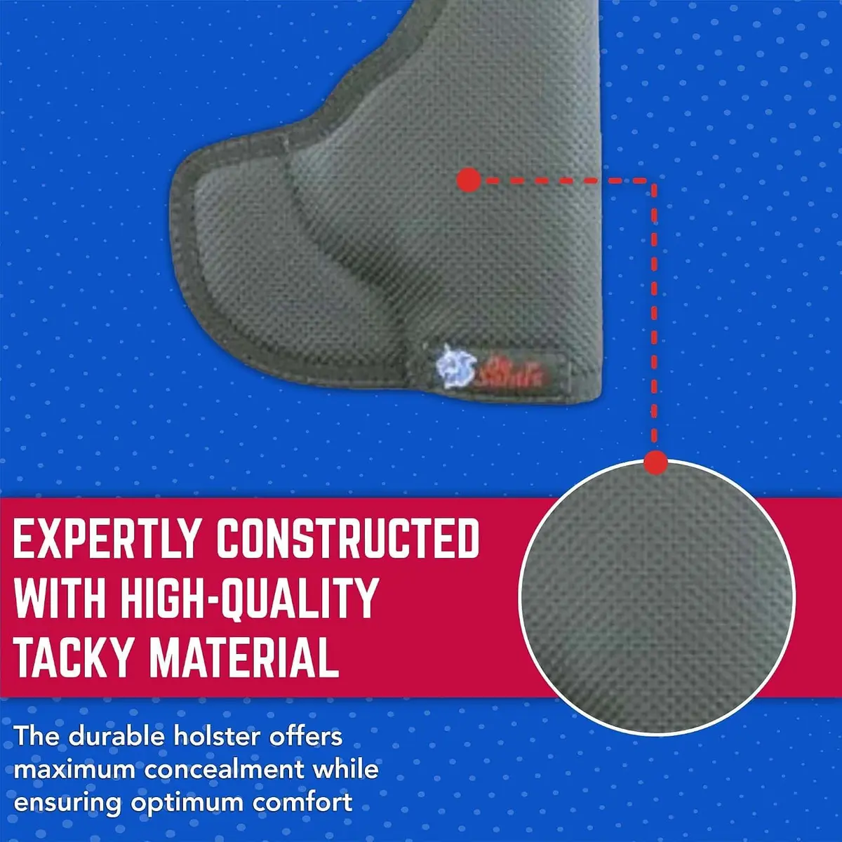 DeSantis Nemesis Holster Fits Ruger LC9, EC9S & More | Ambidextrous, Black - view 5