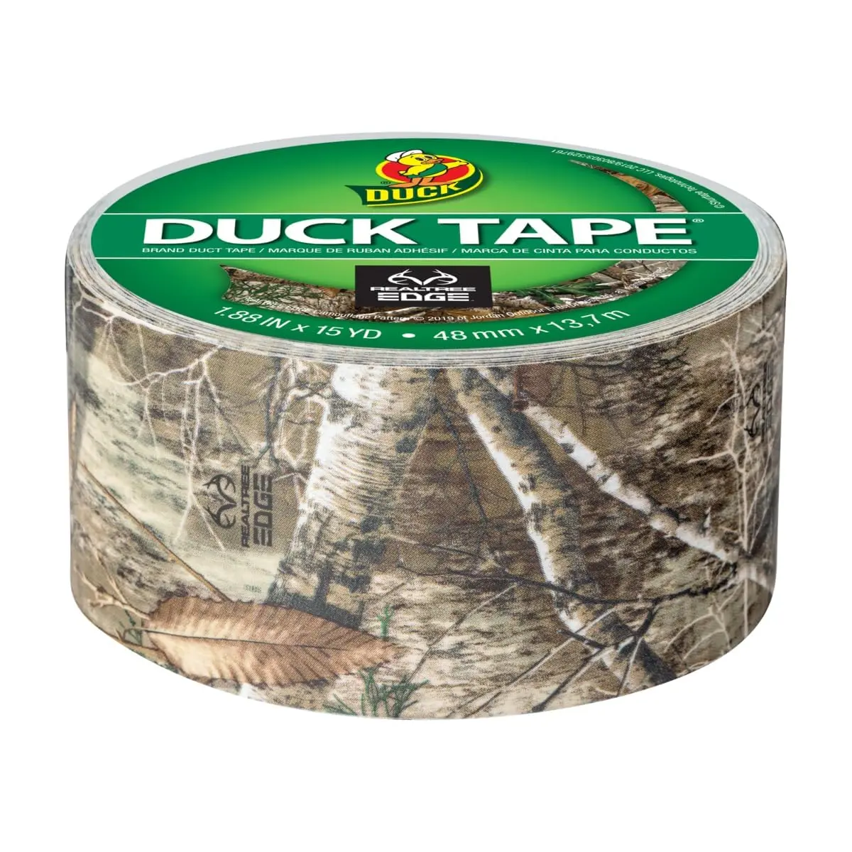 Duck Brand Realtree Edge Camo Duct Tape 1.88 in. x 10 yd (4.78 cm x 9.14 m) | Rugged Outdoor & Indoor Repair - view 2