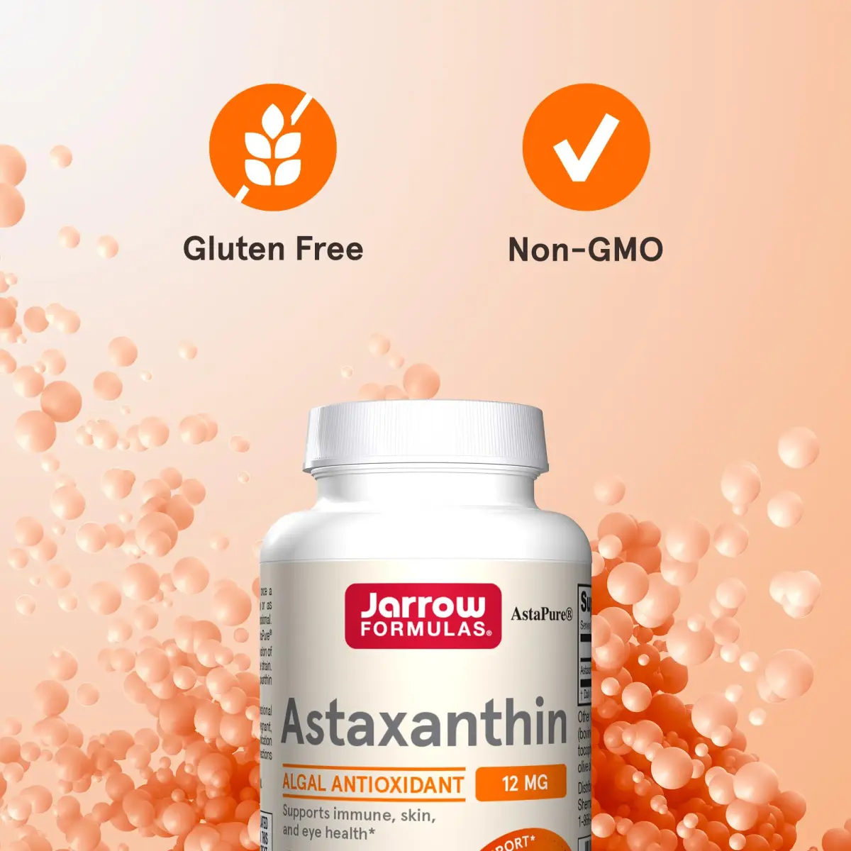 Jarrow Formulas Astaxanthin 12 mg Softgels (30 Count) | Antioxidant Support for Immune and Eye Health - view 5