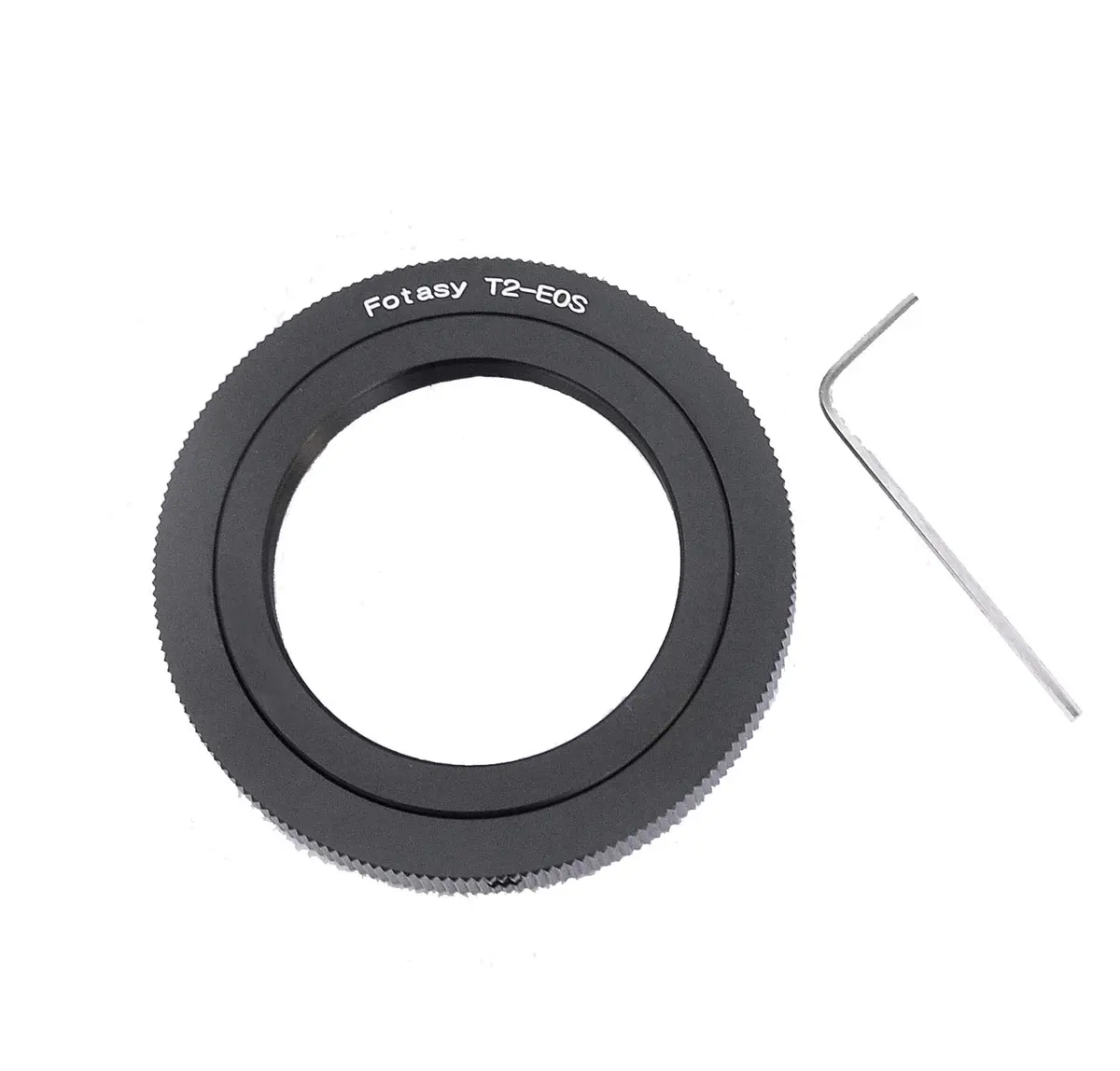 Fotasy T2 Lens to Canon EF/EF-S Mount Adapter | Manual Focus & Exposure Control for Canon DSLR Cameras - main product image