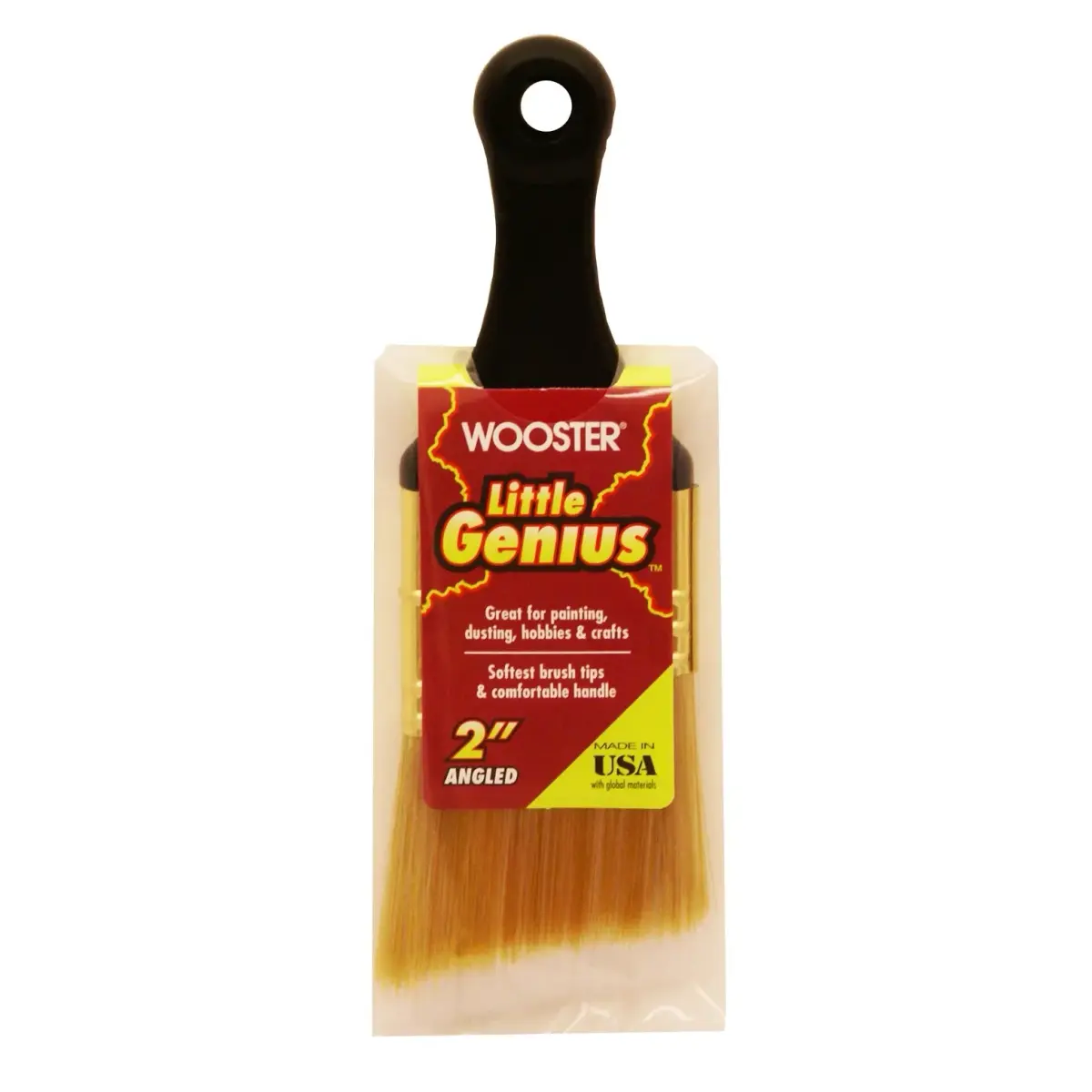 Wooster Little Dipper Paintbrush 2 Inch (5.08 cm) | Precision Angled Strokes for Tight Spaces - main product image