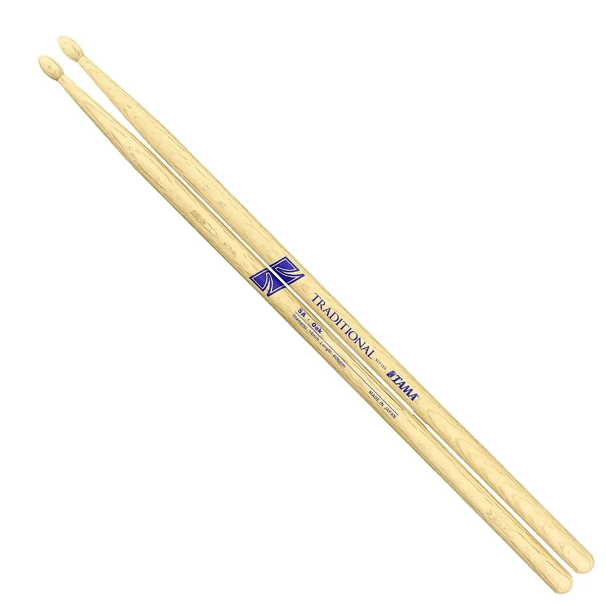 Tama Japanese Oak 5A Drum Sticks | Traditional Size & Response (70-120 chars) - main product image