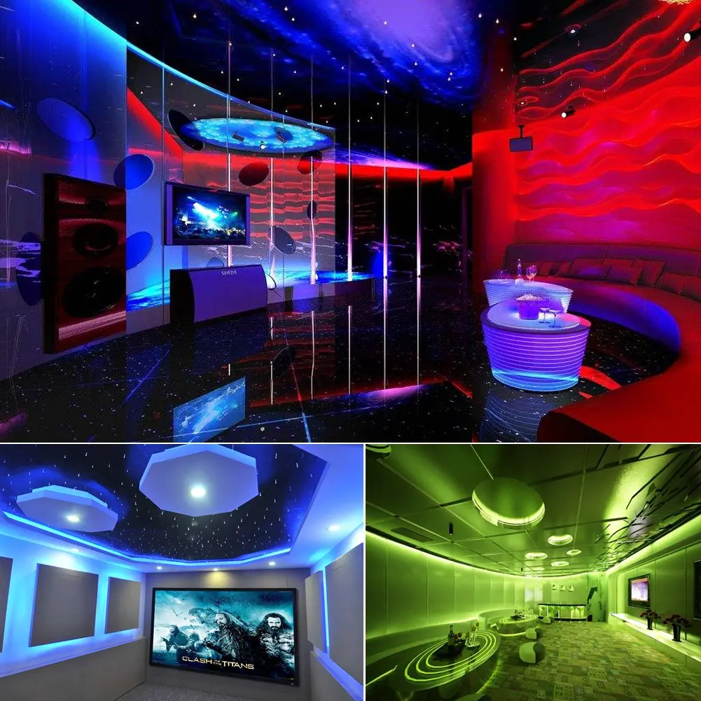 econoLED 12V RGB LED Strip Lights, 16.4ft/5m, Multi-Colors | Color Changing, Non-Waterproof - view 7