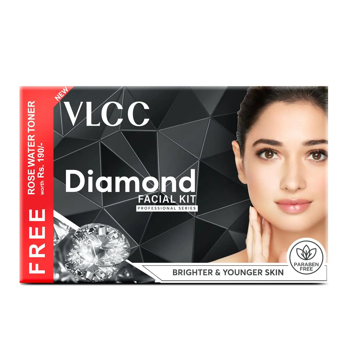 VLCC Diamond Polishing Facial Kit 180g (6.35 oz) | Professional Saloon Series - main product image