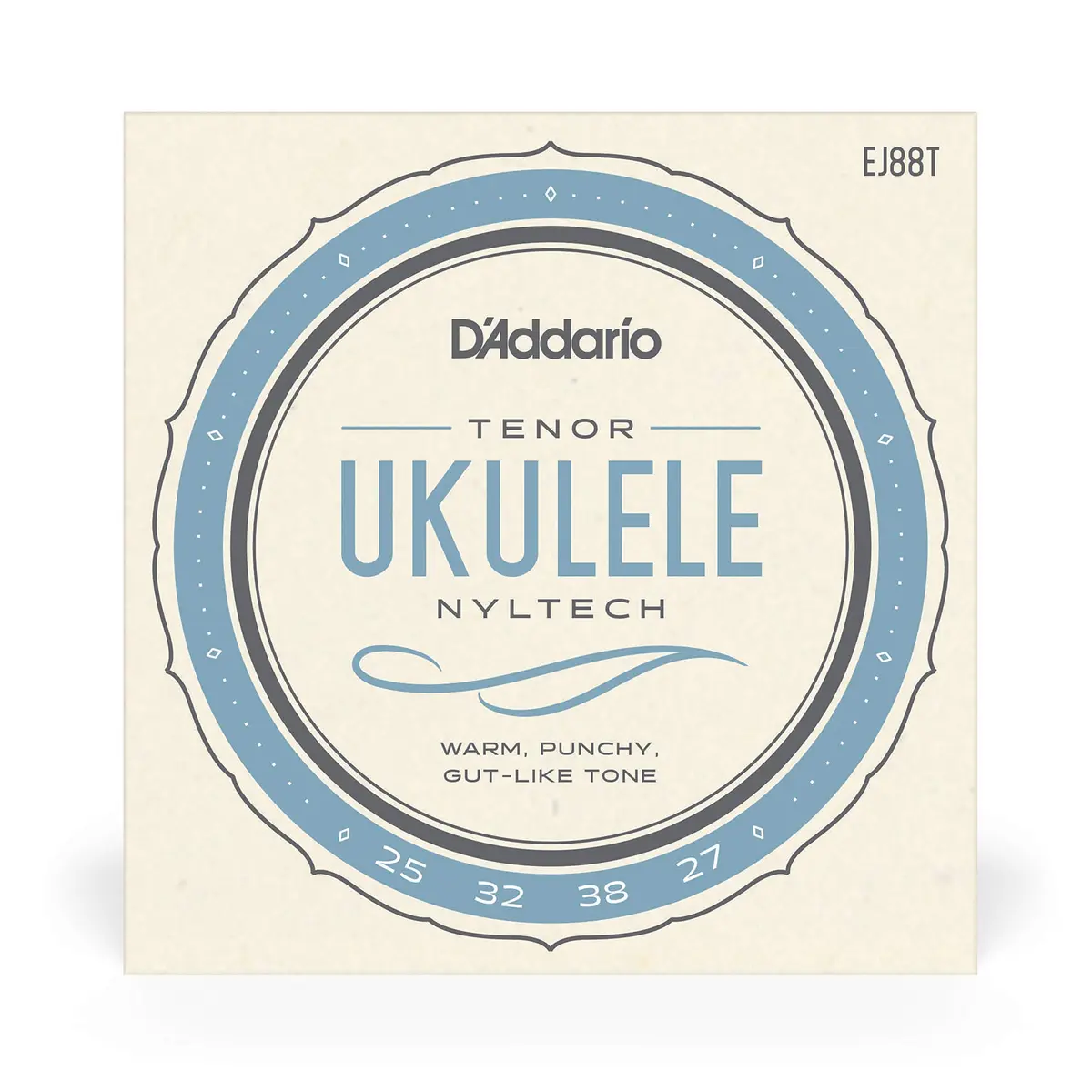 D'Addario Nyltech Tenor Ukulele Strings EJ88T (4-String Set) | Bright, Projecting Tone - view 2