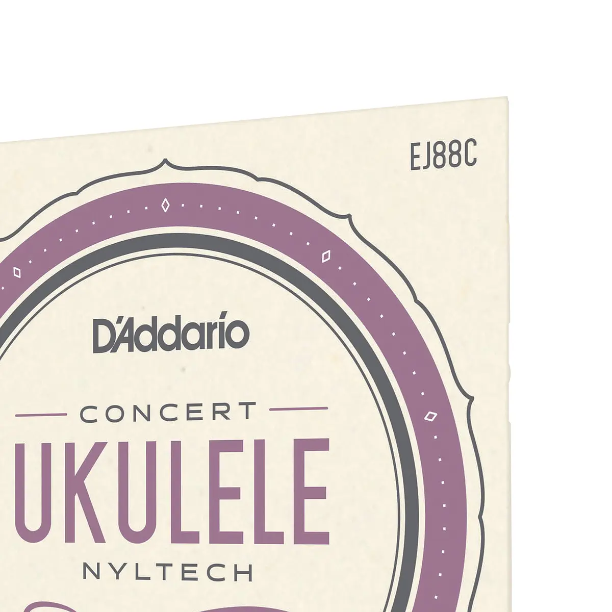 D'Addario Nyltech Concert Ukulele Strings EJ88C (4-String Set) | Bright Tone, Warm Playability, Tuning Stability - view 4