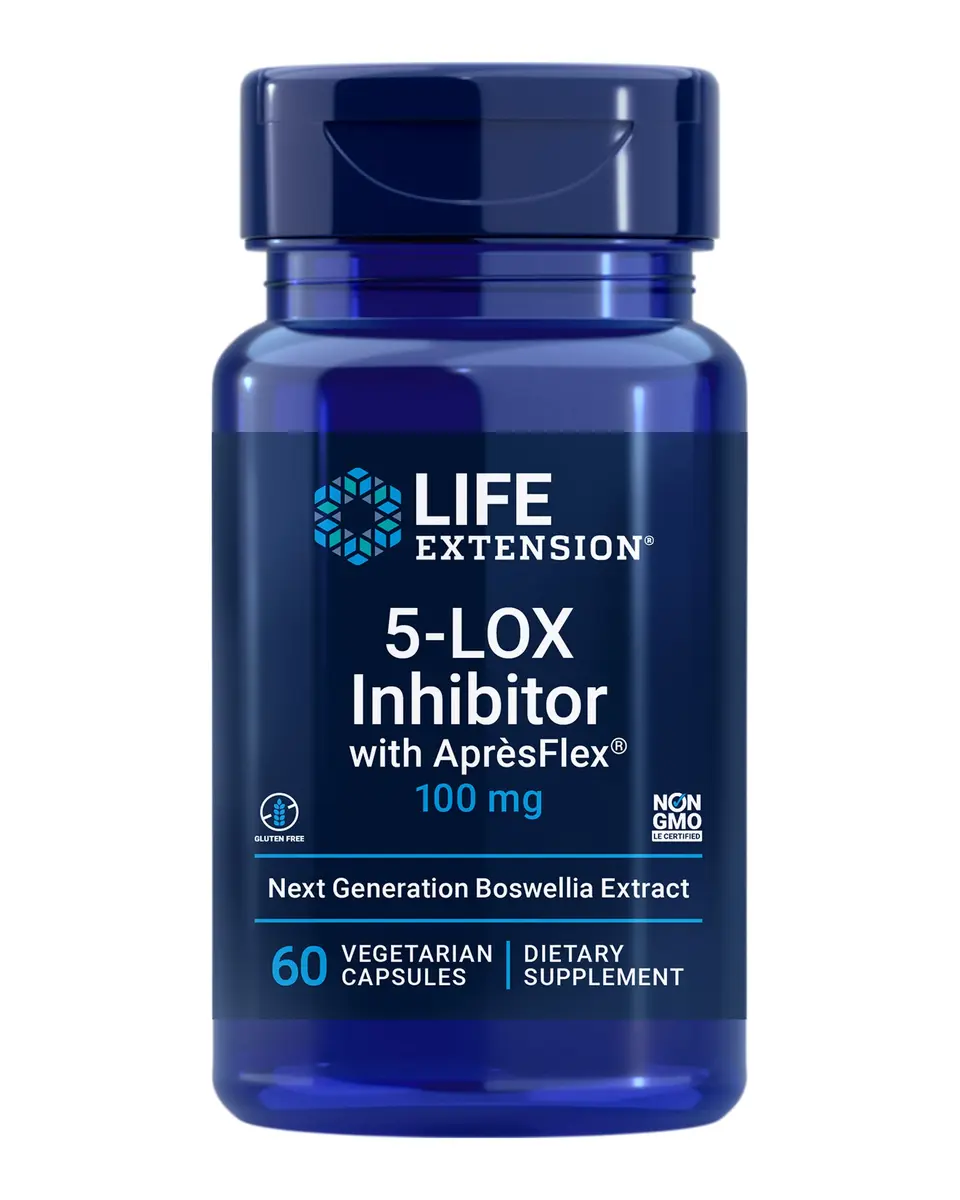 Life Extension 5-LOX Inhibitor with AprèsFlex® 60 Capsules | Supports Joint & Arterial Health - main product image