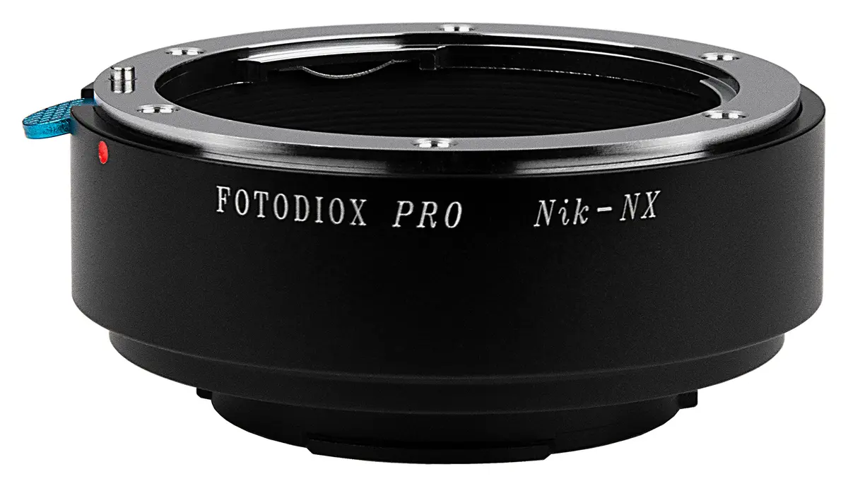 Fotodiox Nikon F-Mount to Samsung NX-Series Camera Adapter | Manual Focus, Infinity Focus, Aluminum Body - main product image