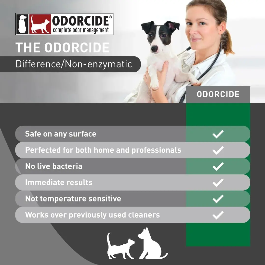 Odorcide KOE Kennel Odor Eliminator Concentrate 480ml (16 Fl Oz) | Veterinary Strength Odor Eliminator - view 5