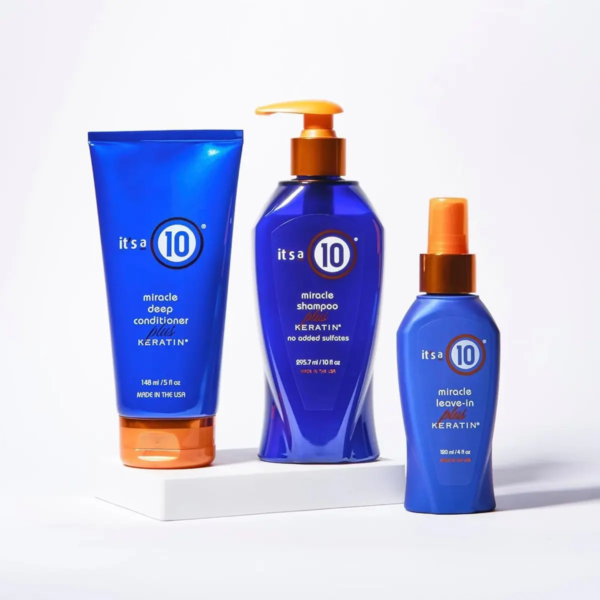 It's a 10 Haircare Miracle Leave-In Conditioner Spray w/Keratin, 4 oz | Strengthens & Restores Dry Hair - view 4